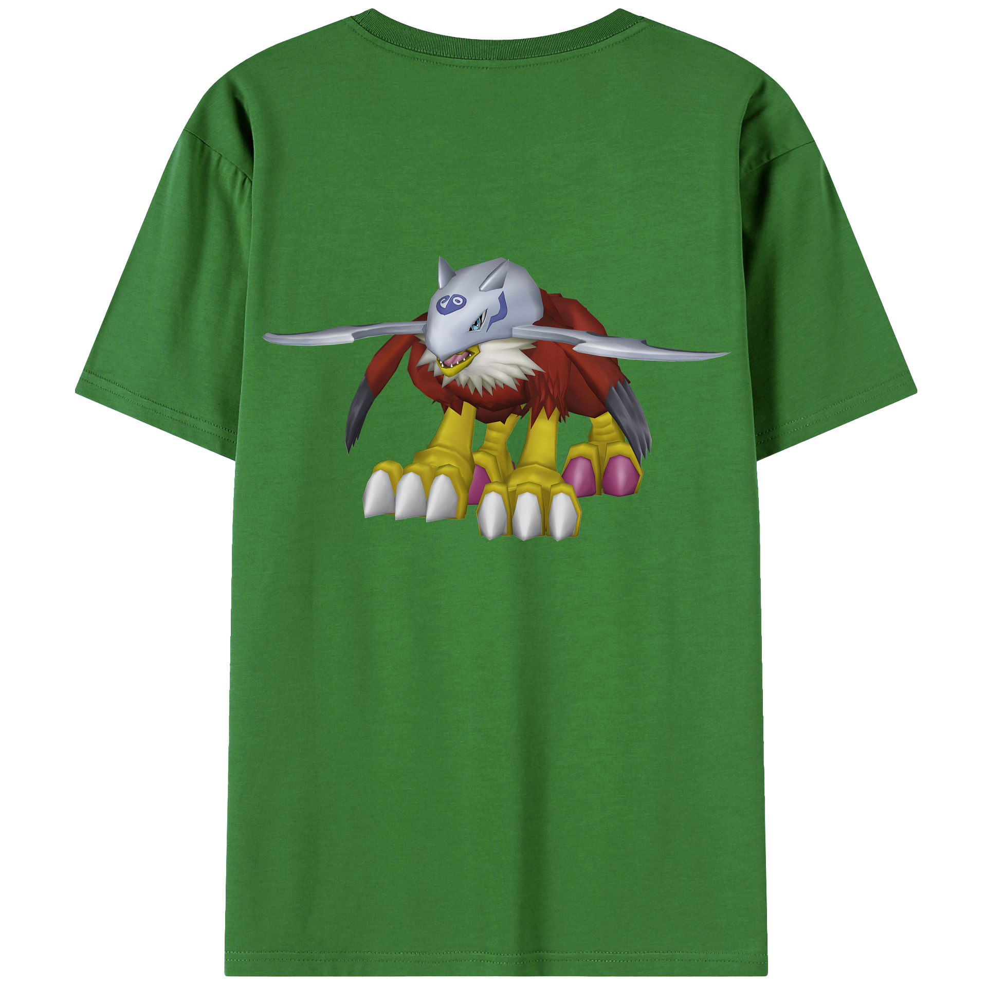 （画像用） Digimon デジタルモンスター/デジモン レディース半袖Tシャツ(バックプリント)
